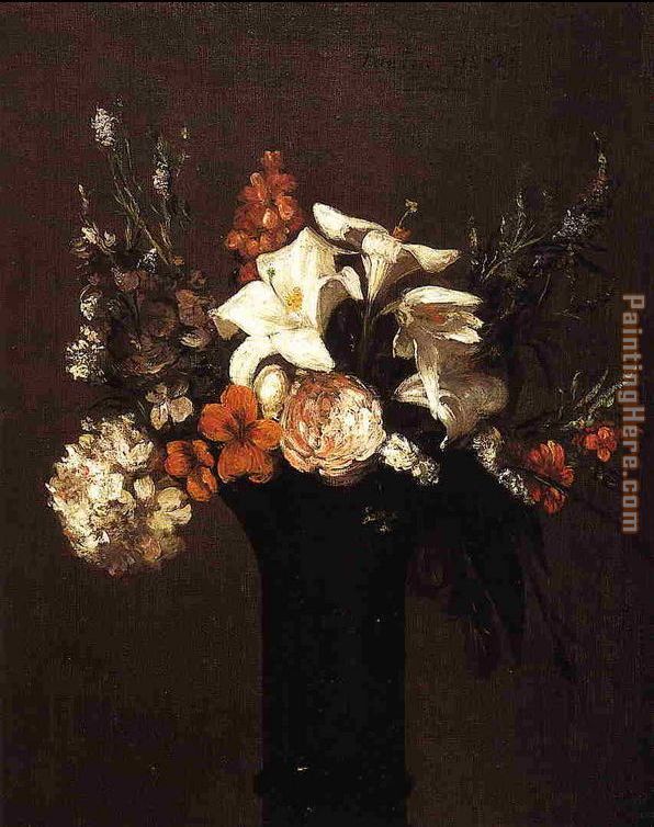 Henri Fantin-Latour Flowers I
